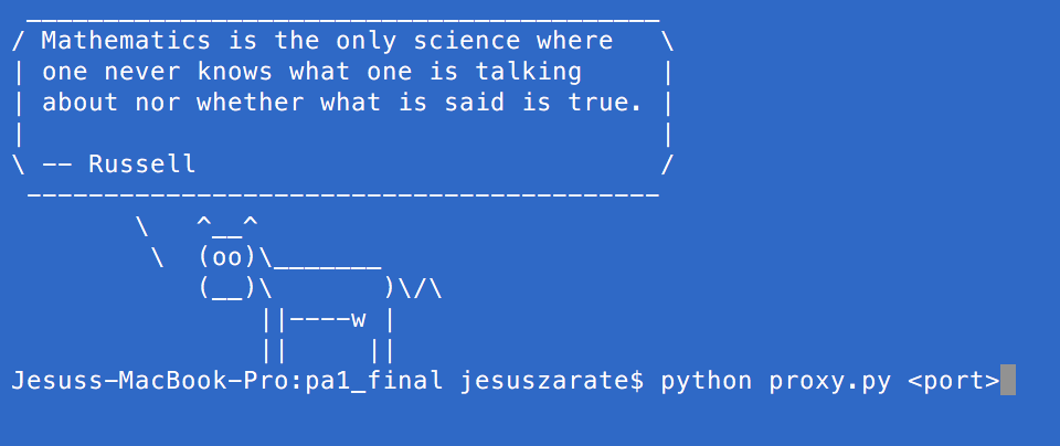 Terminal command